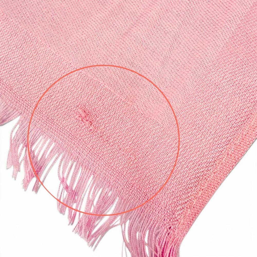 HERMES Pink Silk Scarf - Picture 8 of 8